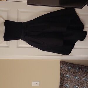 Asymmetrical black after 5 skirt